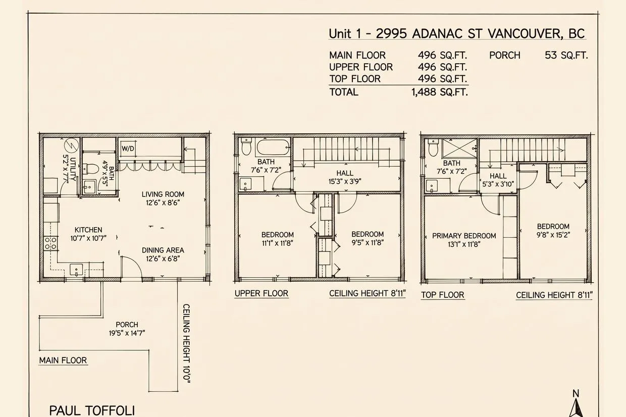 Unit 1 floor plan