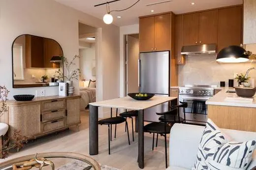 Unit 2 dining and kitchen