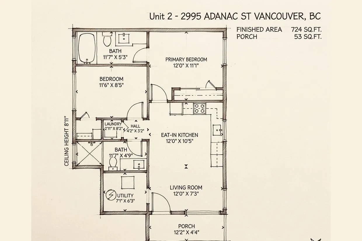 Unit 2 floor plan